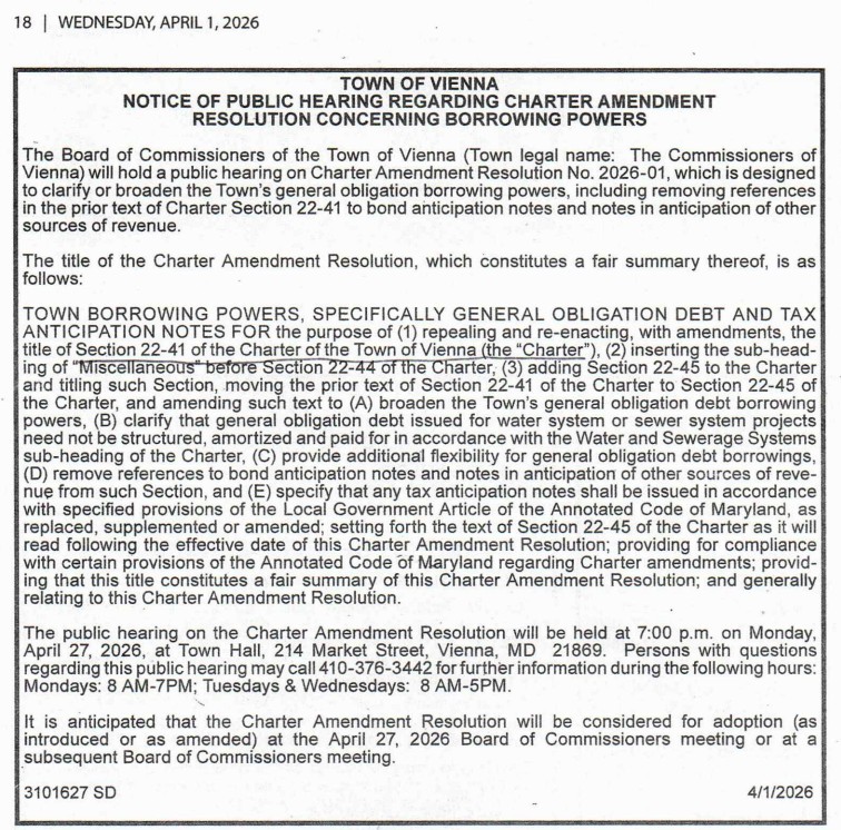 Charter Amendment