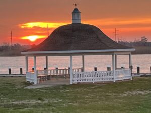 More sunset gazebo