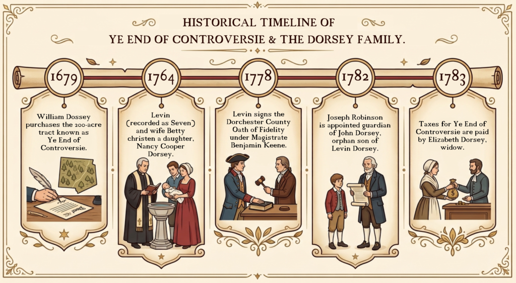 Levin Dorsey Documentation Timeline